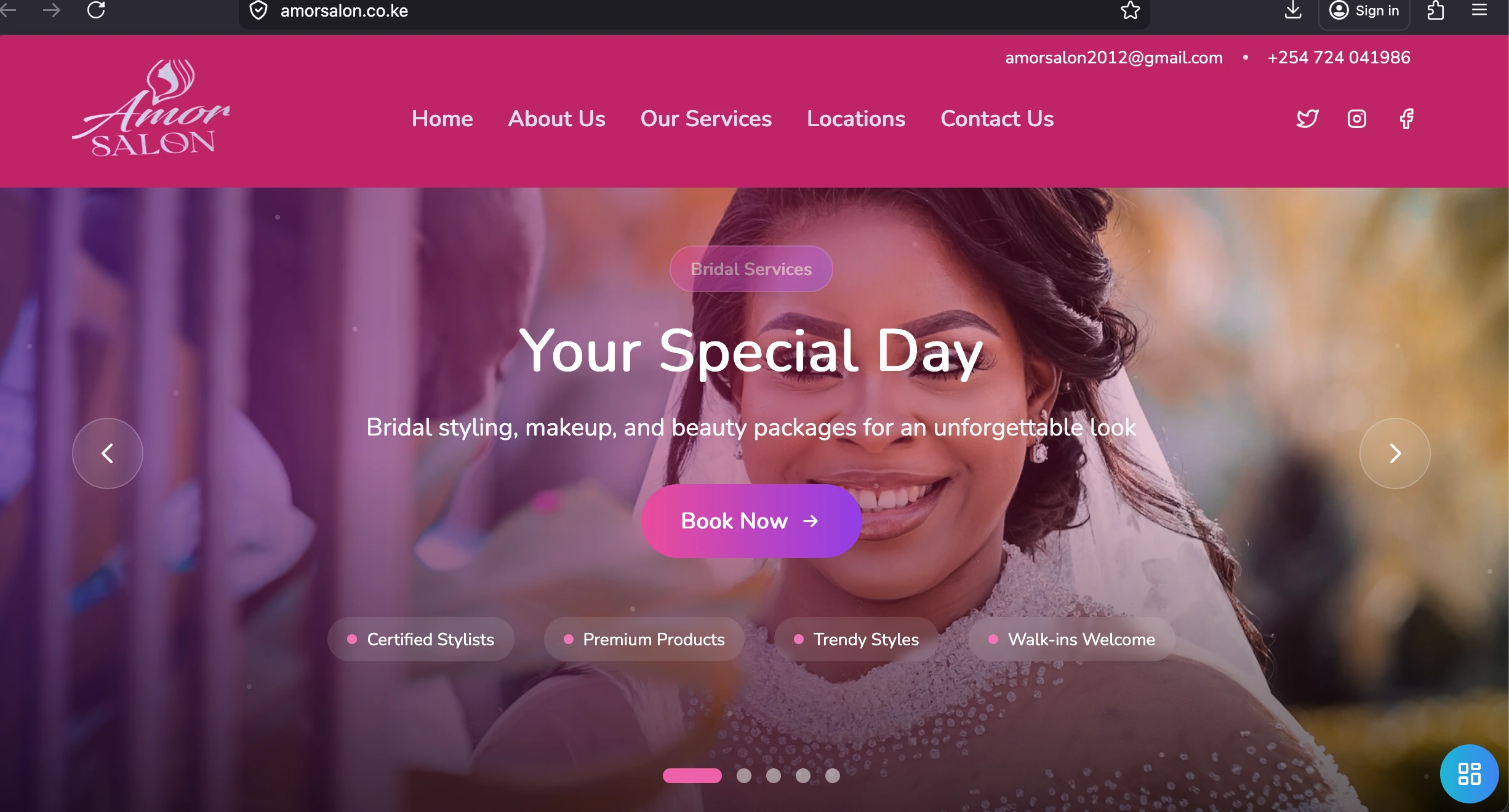 Chantosweb developers Professional Salon Website Developers | Custom Designs for Beauty & Hair Salons