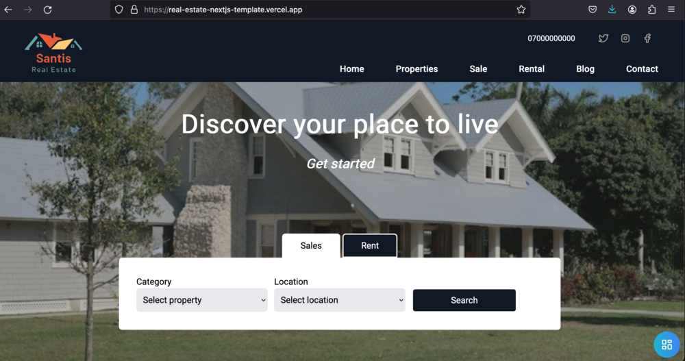Responsive Real Estate Website Templates for Agents & Agencies by Chantosweb developers